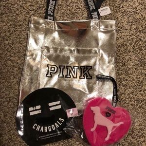 Victoria’s Secret silver tote